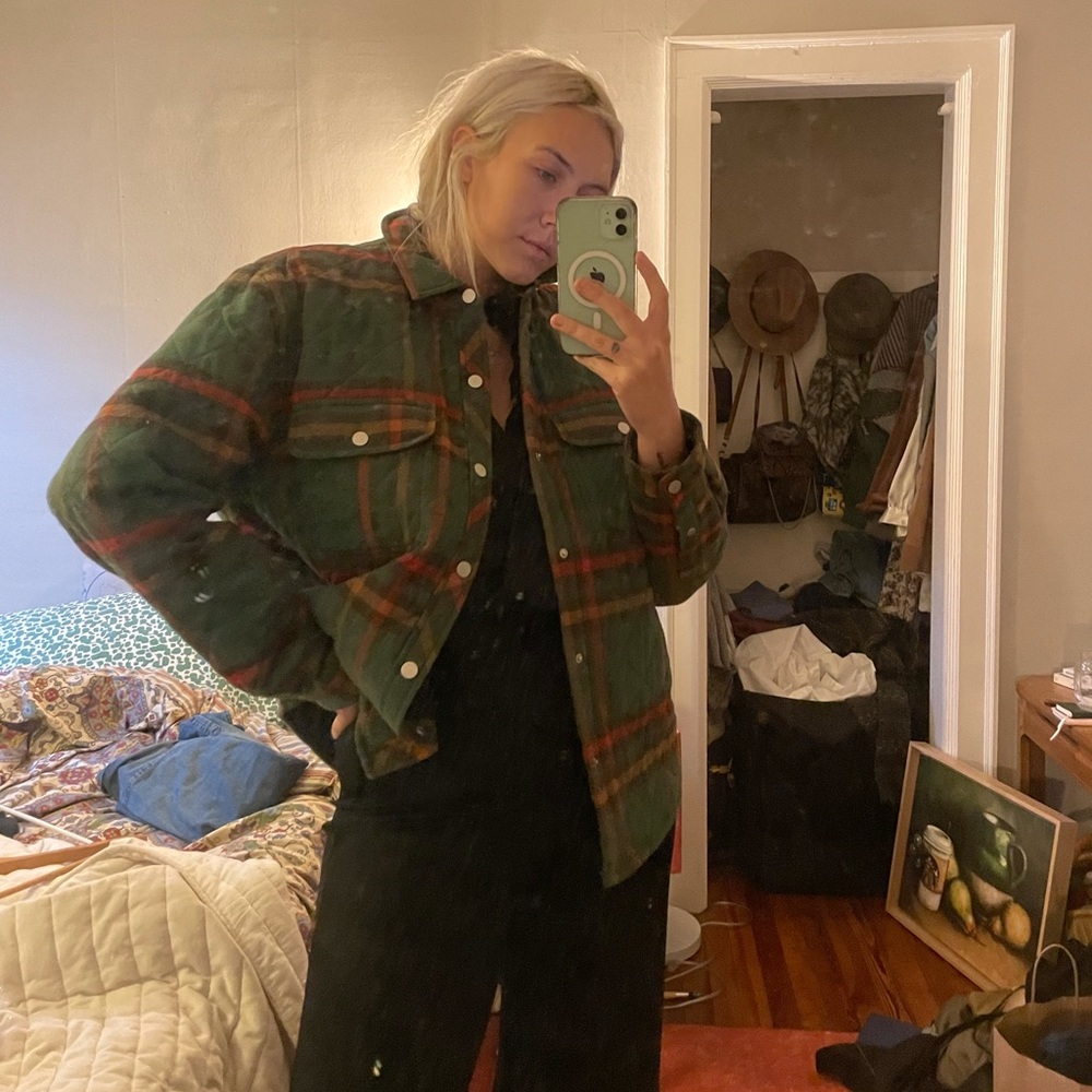 Urban outfitters flannel jacket